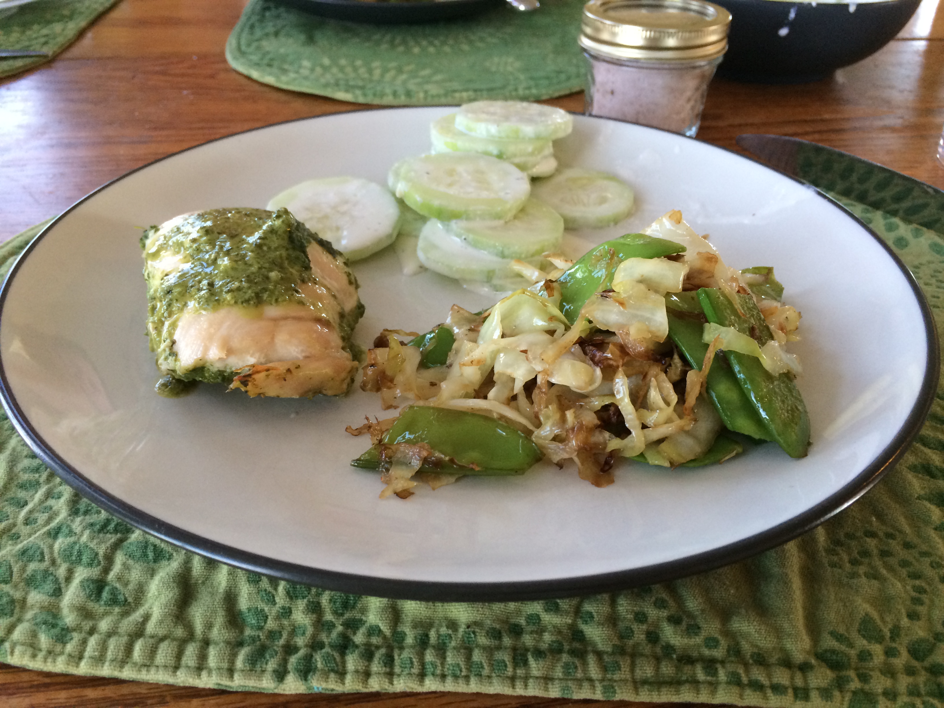 Herb stuffed organic chicken breasts - pasture raised!